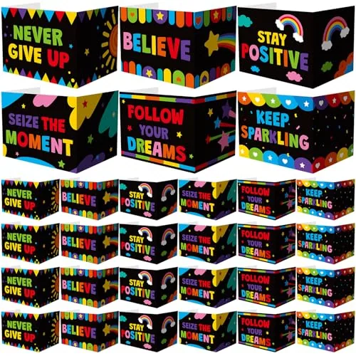 24 Piece Inspirational Privacy Folders