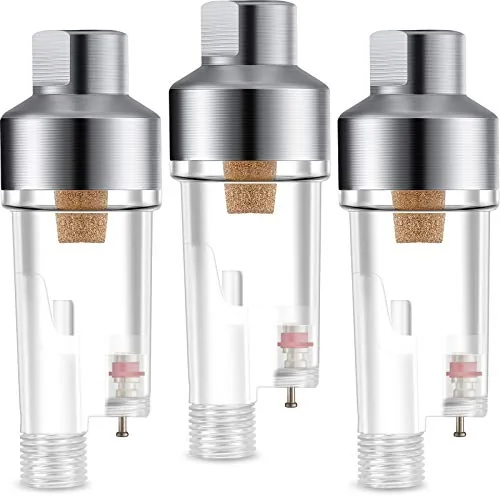 3 Piece Airbrush In-line Water Trap Mini Air Filter Connect