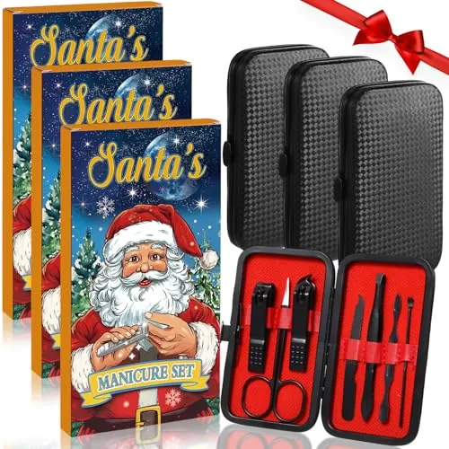 3 Piece Nail Clippers Manicure Pedicure Tools