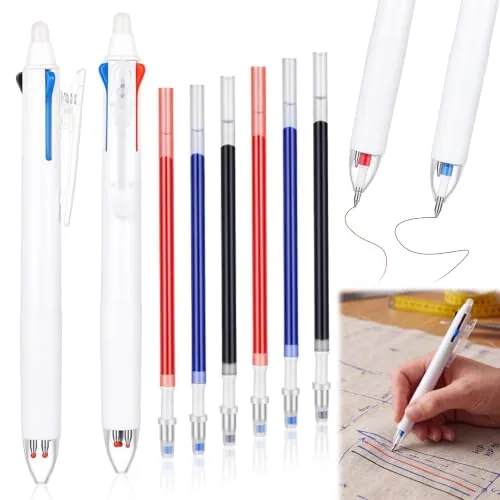 3-in-1 Heat Erasable Fabric Pens, White