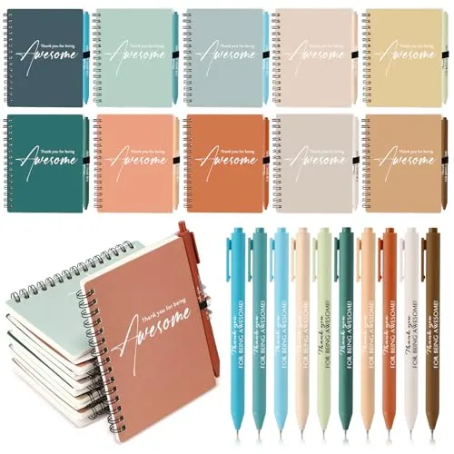10 Piece Appreciation Notebook