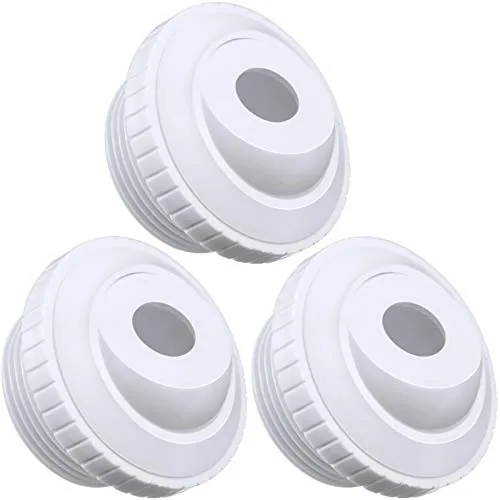 3 Piece Pool Jet Nozzle 1/2 Inches Sp1419c Flow Inlet Fitting, White
