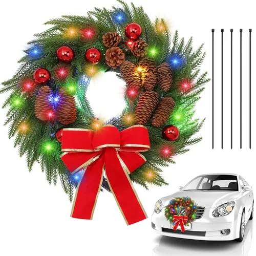 5 Piece Christmas Wreath