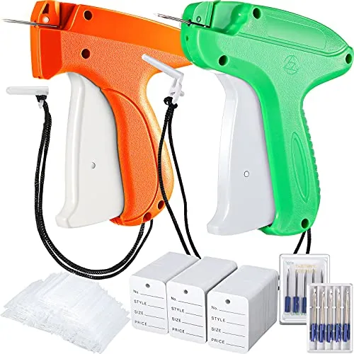 1112 Piece 2 Clothes Tagging Gun, Green