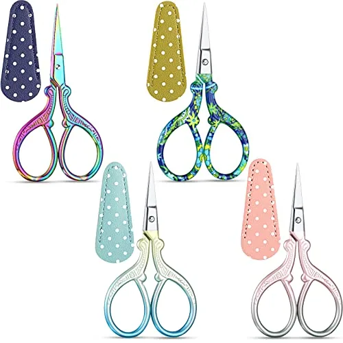 4 Piece Small Embroidery Scissors