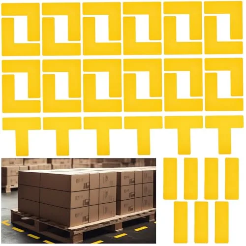 50 Piece 5s Location Marking Corner, Yellow