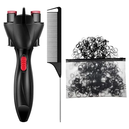 Automatic Hair Braider, Black