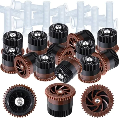 16 Piece Sprinkler Heads Replacement, Brown