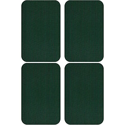 4 Piece Self-Adhesive Pool Safety Cover Patch Kit Repair Swimming Pool Safety, Green