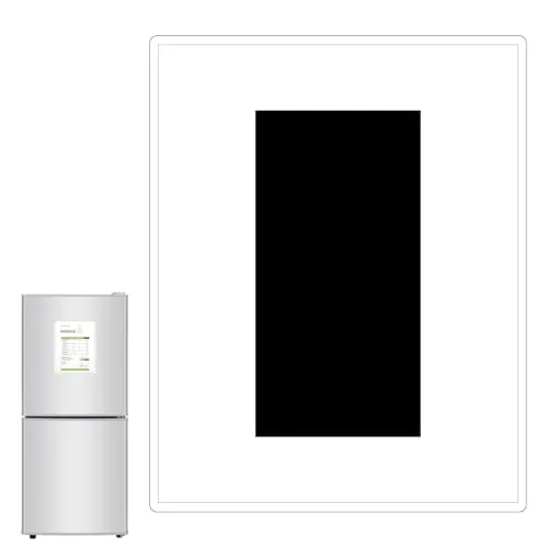 1 Piece 8.5 in×11 in Magnetic Sign Holder Magnetic Document, Clear