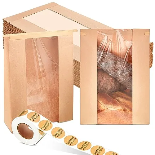 300 Piece Large Paper Bread Bags