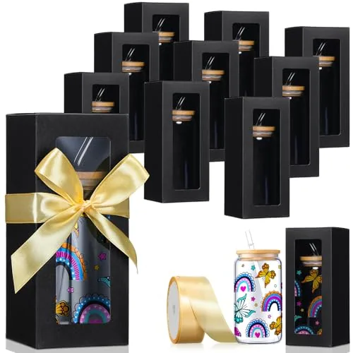 24 Piece Tumbler Gift Box, Black