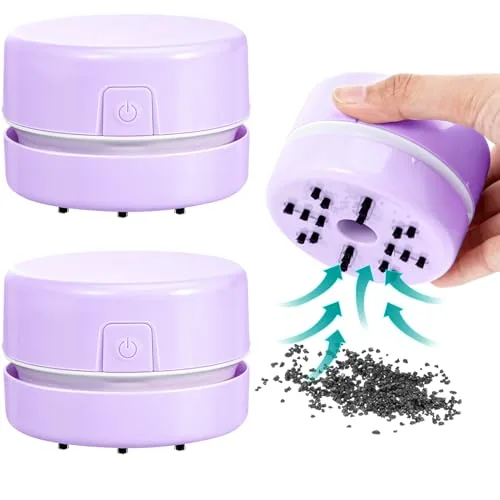 2 Piece Diamond Painting Tool Cleaner, Purple