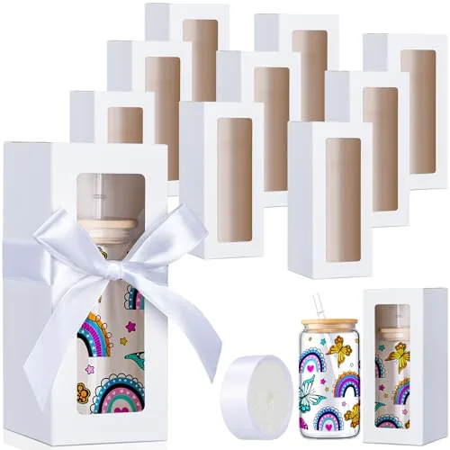 24 Piece Tumbler Gift Box, White