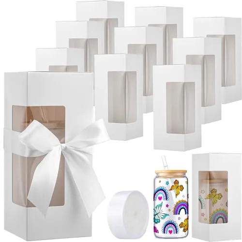 24 Piece Tumbler Gift Box Valentine, White