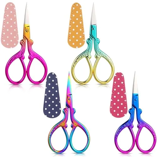 4 Piece Small Embroidery Scissors