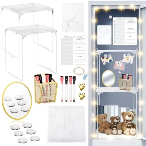 20 Piece Magnetic Locker Organizer and Decorating Kit