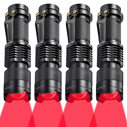 4 Piece Light Flashlights LED Single Mode, White
