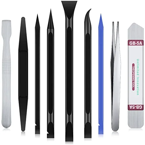 9 Piece Plastic Scraper Crevice Cleaning Tool Ticket Scratcher