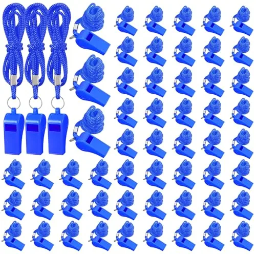 200 Piece Whistle, Blue