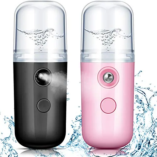 2 Piece Nano Facial Mister, Black