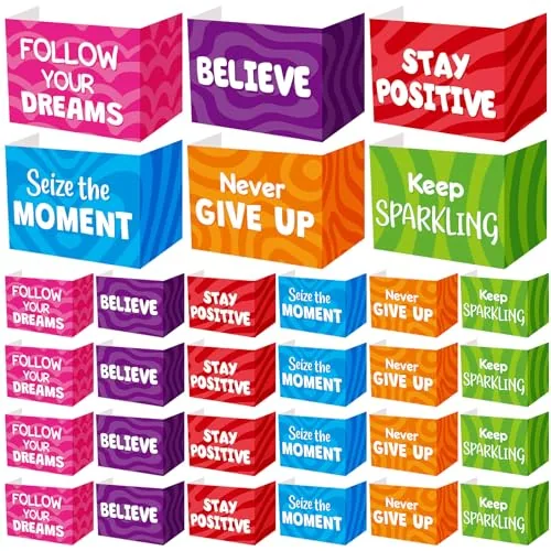 24 Piece Inspirational Privacy Folders
