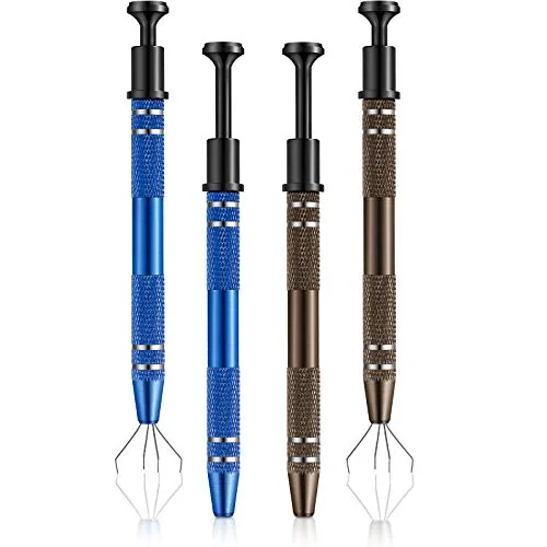 4 Piece Piercing Ball Grabber Tool, Bronze
