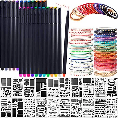 48 Piece Scrapbooking Supplies Kit Scrapbook Tools and Supplies