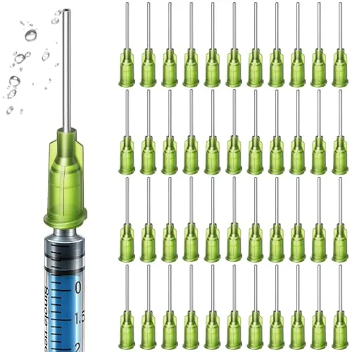 150 Piece Industrial Blunt Tip 14g 1 Inch, Black