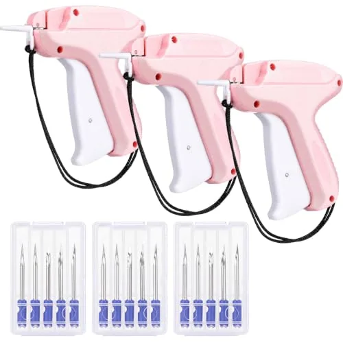 3 Piece Tagging Gun Applicator, Pink