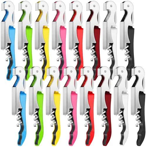 16 Piece Folding Wine Opener Bulk Corkscrew Bottle Wine Key Opener Waiter