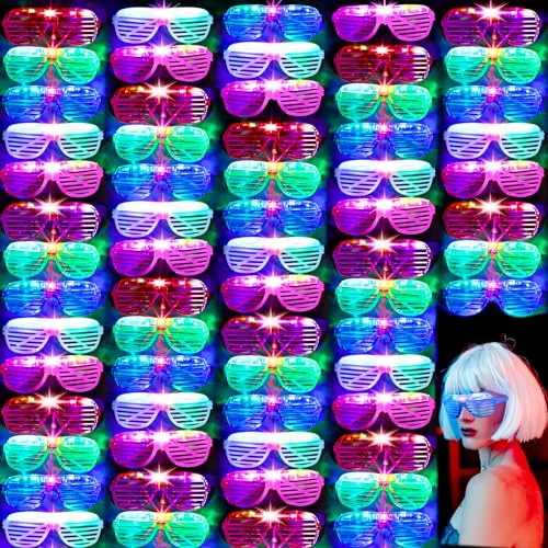 102 Piece LED Light Up Glasses