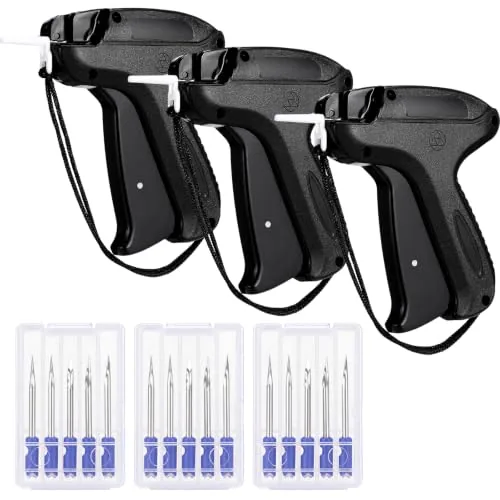 3 Piece Tagging Gun Applicator, Black