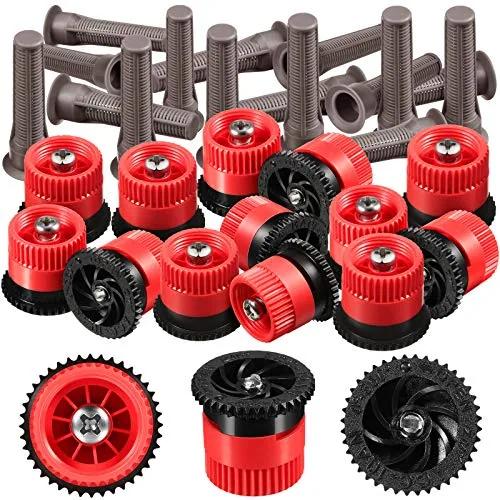 16 Piece Sprinkler Heads Replacement, Red