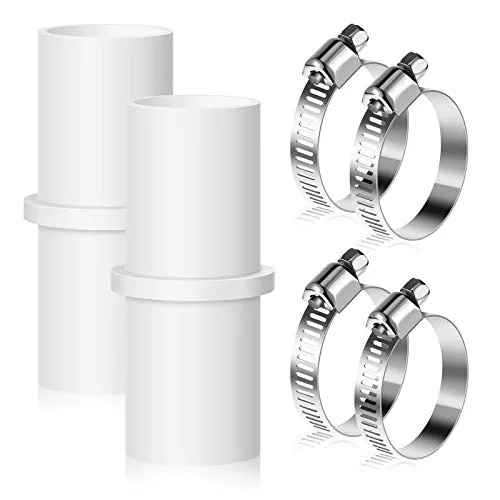 2 Piece Washing Machine Drain Hose Connectors