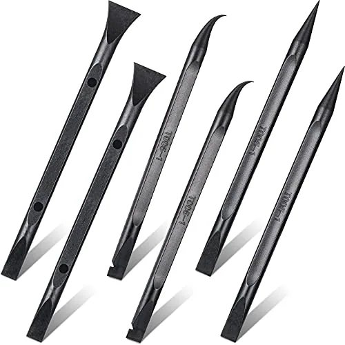 6 Piece Plastic Scraper Cleaning Tool Carbon Fiber Ticket