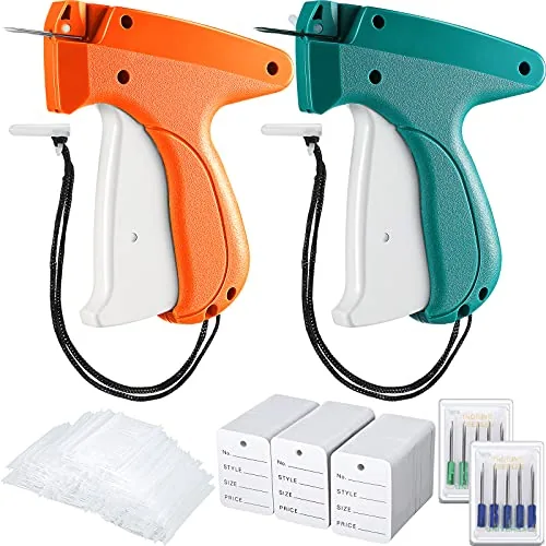 1112 Piece 2 Clothes Tagging Gun, Green