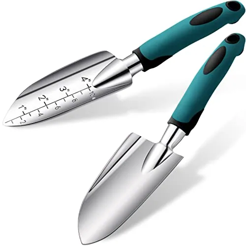 Garden Hand Trowel Transplant Trowel, Blue