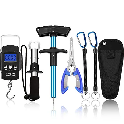1 Piece Fishs Hook Remover Tools Kit Include 1 pcs Handheld, Blue