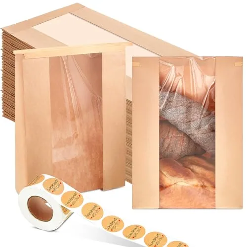 500 Piece Large Paper Bread Bags