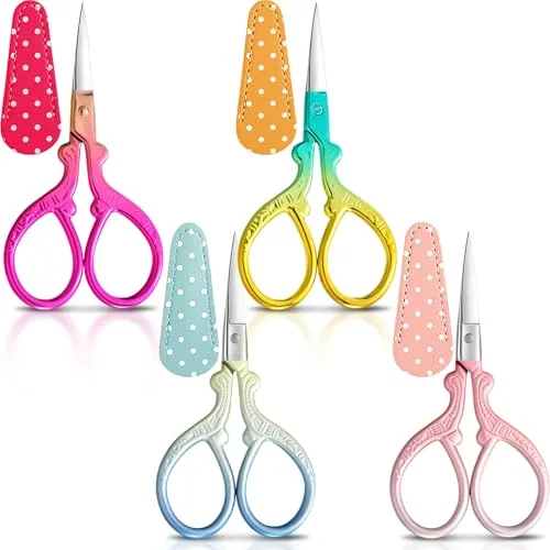 4 Piece Small Embroidery Scissors
