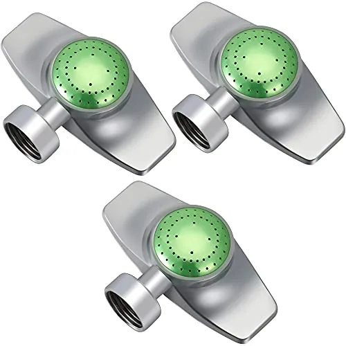 3 Piece Metal 360 Degree Circle Pattern Spot Sprinkler, Green