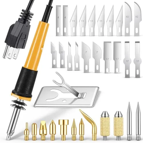 42 Piece Electric Hot Knife Cutter Tool