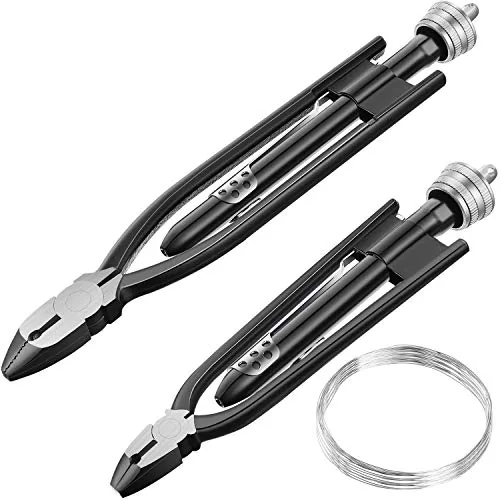 Safety Wire Pliers Set, Black