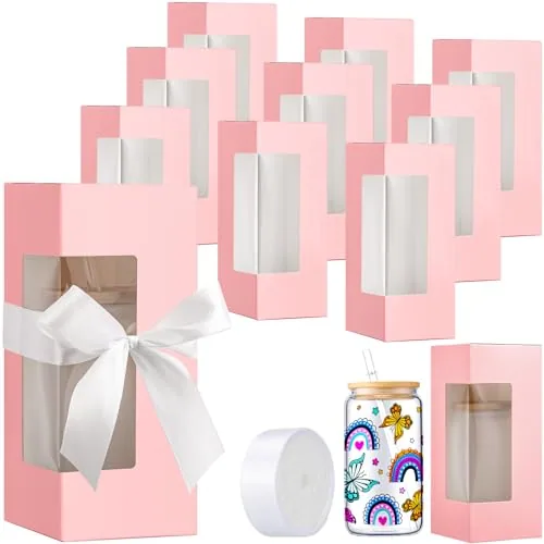 24 Piece Tumbler Gift Box Valentine, Pink